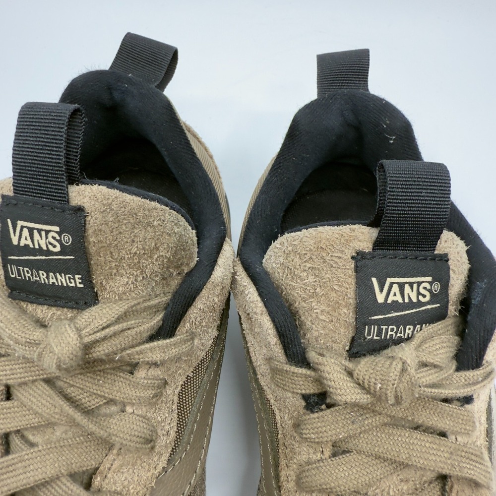 Vans Ultrarange Mesh Skateboard Sneaker Womens 8.5 8 1/2 Brown Black Low Lace Up - Picture 13 of 16